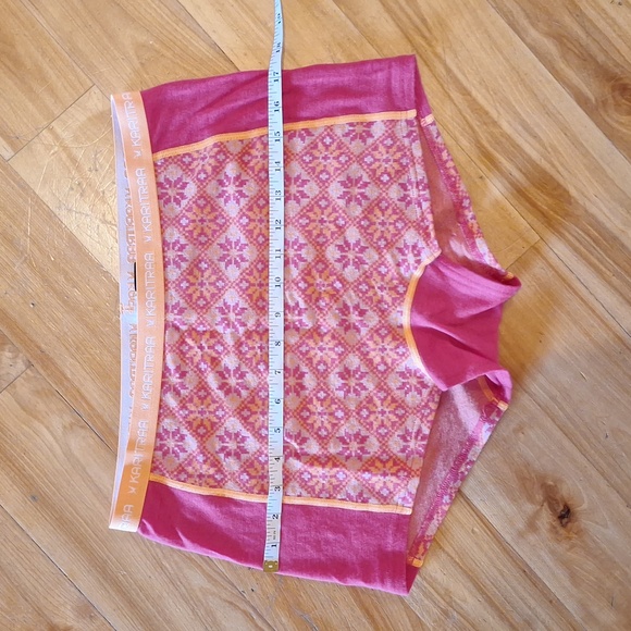 Kari Traa Wool Rose Baselayer Boxer Briefs Size Large Pink & Orange - Picture 8 of 10